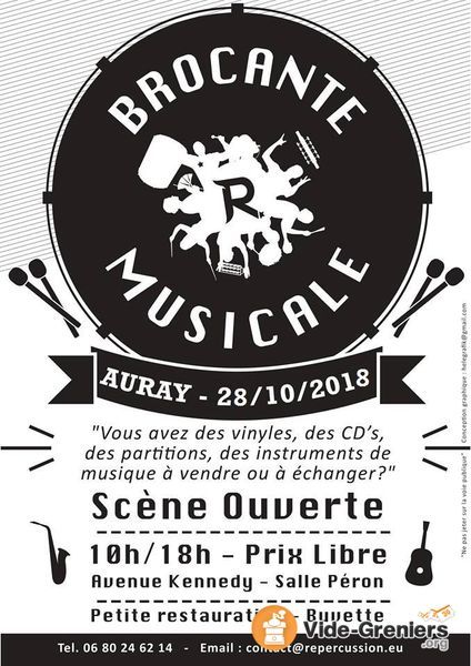 Brocante musicale à Auray